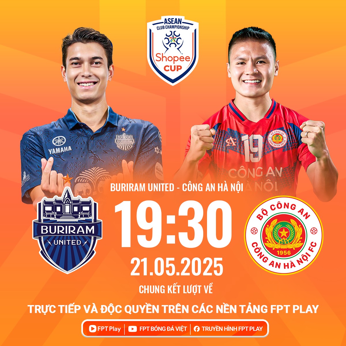 Buriram United - Công An Hà Nội | Chung kết lượt về Shopee Cup 2024/25