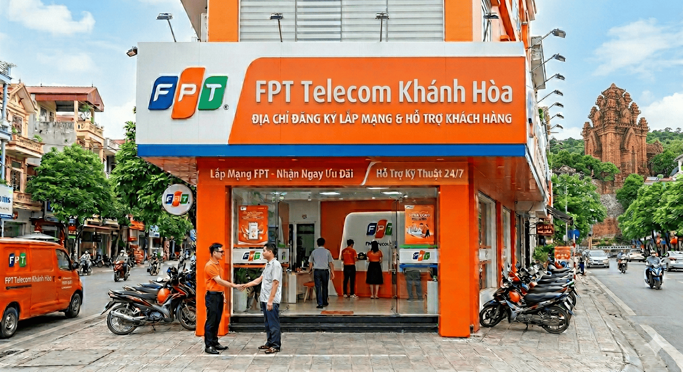 FPT Telecom Khánh Hòa | Địa chỉ đăng ký Lắp Mạng và hỗ trợ khách hàng